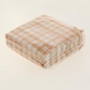 Салфетки Декор 100 лист клетка-шотландка Красные