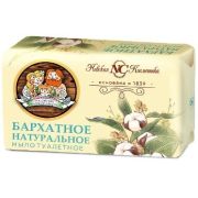 Мыло Бархатное 180гр. (отгрузка БЛОКОМ 4шт)  /10224 НК