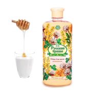 РУССКИЕ ТРАВЫ Пена для ванн МОЛОКО И МЕД 500 мл.