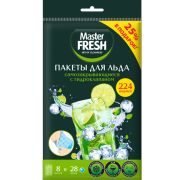 МАСТЕР ФРЕШ Пакеты для льда самозакрывающиеся с гидроклапаном 8 листов по 28 шариков