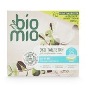 ТАБЛЕТКИ  Bio Mio д/посудом.машин/  ЭВКАЛИПТ 25 шт *16г /6