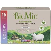 стирка/ ПОРОШОК универсальный  Bio Mio /  ЦВЕТНОЕ и БЕЛОЕ  (концентрат)  500гр /6