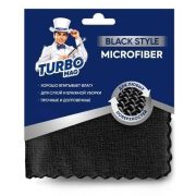 TURBOMAG BLACK STYLE Салфетка универсальная микрофибра 220г/м2, 30*30 см, 3шт.