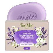 МЫЛО натуральное Bio Mio / ЛАВАНДА и ЖАСМИН  90гр/24