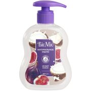 МЫЛО жидкое натуральное Bio Mio / ИНЖИР и КОКОС  300мл  /12