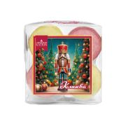 Набор шипучей соли для ванн Snow balls 160г «Клюква»