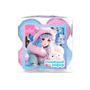 Набор шипучей соли для ванн Snow balls 160г «Снежный зефир»