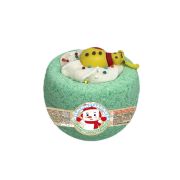 Шипучая соль для ванн  Чаша с пеной и игрушкой 160г «Зимние забавы»