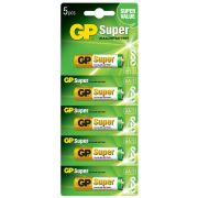 GP  Батарейки  Alkaline   АA - 1 шт. на отрывных блистерах (5 шт в упак) (GP 15A-CR5) ЦЕНА АКЦИЯ! 60/600