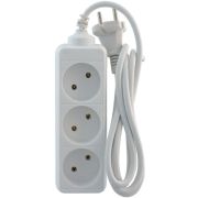 СТАРТ S  Удлинитель  3 розетки*1,5м  без заземления сечен.провода 2*075мм(Макс нагрузка 2200 Вт )