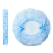 ХОРЕКА Шапочка одноразовая Шарлотта голубая уп.100шт/111900