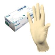 ХОРЕКА Перчатки латексные неопудренные DERMAGRIP CLASSIC L / 50 пар в уп / Цена за пару