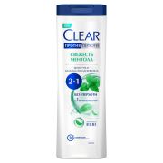 .CLEAR  nutrium  380    СВЕЖЕСТЬ  МЕНТОЛА  2в1  против перхоти /12