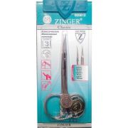 н.ZINGER  Ножницы д/ногтей B-131-S-SH длинн., изогн.,ручная заточка/30