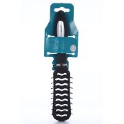 ZINGER  Расческа 2-х сторн.   Продувная Пластик   /