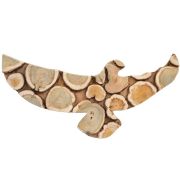 БАННЫЕ ШТУЧКИ Панно можжевеловое, фигурное, орёл 26х50 см /33578