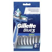 Станок одн. BLUE Simple3   8 шт.Sensitive /12