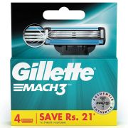 Кассеты  MACH3  - 4шт. (КАРТОН стикер) /6/48