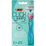 BIC  Станок  МИСС СОЛЕЙ КЛИК Сенсетив +2 кассеты  /10