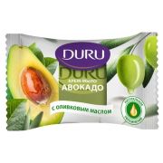 Мыло т DURU  Крем-мыло 80гр. Авакадо и масло Оливы /24/*12