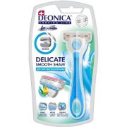 СКИДКА 49% DEONICA  FOR WOMEN  3 лезвия БРИТВА со сменной кассетой/12