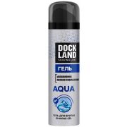 СКИДКА 45% DOCKLAND ГЕЛЬ д/бритья  AQUA   200мл  /6 !!!  /Срок до 11.2026