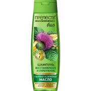 ПРЕЛЕСТЬ - БИО  ШАМПУНЬ   400мл «Восстановление и укрепление» д\сухих и повреждн. волос /12 !!!