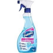 СИЯНИЕ средство Д/СТЁКОЛ МОРСКОЙ БРИЗ с нашат.спиртом 500 мл КУРОК/12