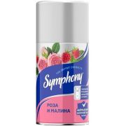 ЦЕНА! SYMPHONY  Сменный баллон освежитель воздуха 250 см3   РОЗА И МАЛИНА  /12