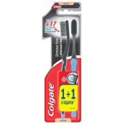 COLGATE з/щ  ШЕЛКОВЫЕ НИТИ  уголь/мягкая 1 + 1 /48