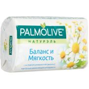 PALMOLIVE мыло  «Натурэль  БАЛАНС и МЯГКОСТЬ»  ромаш.+вит.Е  90гр 6/72