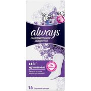 ALWAYS  ЕЖЕДНЕВНЫЕ  Незаметная Защита Удлиненные  16шт./14