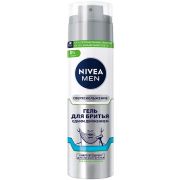 NIVEA Гель  ДЛЯ БРИТЬЯ   3-х Дневной щетины / одним движением 200 мл  6/12  /81739