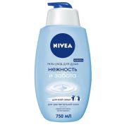 NIVEA Гель д/душа 750 мл  НЕЖНОСТЬ И ЗАБОТА     /6  /83634