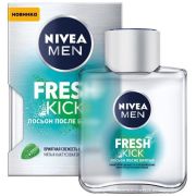 NIVEA Лосьон ПОСЛЕ БРИТЬЯ   Экстремальная Свежесть/Fresh Kick 100 мл  6/24  /81380