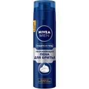 NIVEA Пена ДЛЯ БРИТЬЯ  Увлажняющая  /синяя 200 мл  / 6/12   /81700