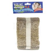 Мочалка 1 VIVAL  Брикет КРАПИВА  /К102   /100
