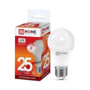 IN HOME Лампа сд LED-A65-VC 25Вт 230В Е27 6500К 2250Лм ( Холодный свет)   /10/100