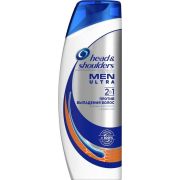 H&S 400мл  2в1 МУЖСКОЙ  Против перхоти и выпадения волос с КОФЕИНОМ /6