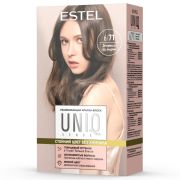 ЭСТЕЛЬ UNIQ SENSE Краска-уход безаммиачная т.6/71 темно-русый коричнево-пепельный