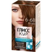 ГЛИСС КУР Стойкая крем-краска 6.68 Шоколадный каштановый (12)