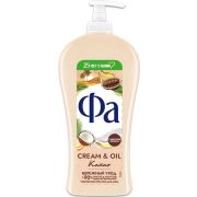 ФА Крем-гель д/душа 750мл Cream and Oil Какао (6)