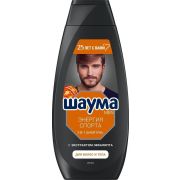 ШАУМА MEN Шампунь 360мл Энергия спорта 2 в1 (10)