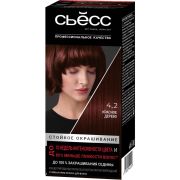 СЬЁСС Стойкая крем-краска 4.2 Красное дерево (12)