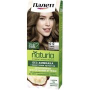 ПАЛЕТТ NATURIA Стойкая крем-краска 6.0 Тёмно-русый (10)