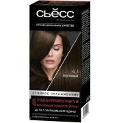 СЬЁСС Стойкая крем-краска 4.1 Каштановый (12)