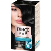 ГЛИСС КУР Стойкая крем-краска 1.0 Глубокий чёрный (12)