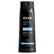 EXXE Шампунь-кондиционер для волос 2в1 KERATIN Кератиновый уход 400мл